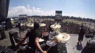 Bomb Maker - Knotfest México / Coordenada Gdl 2016, Drum angle.