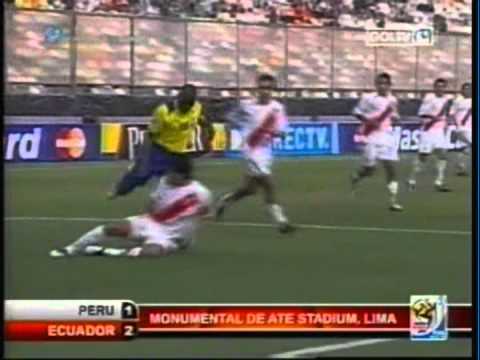 2009 (June 7) Peru 1-Ecuador 2 (World Cup Qualifier).mpg