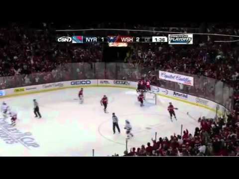 Alex Semin OT Goal 2010 Stanley Cup Playoffs ECQF Game 1