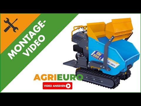 Montagevideo Raupentransporter EuroMech EM500L-Dump & Shovel