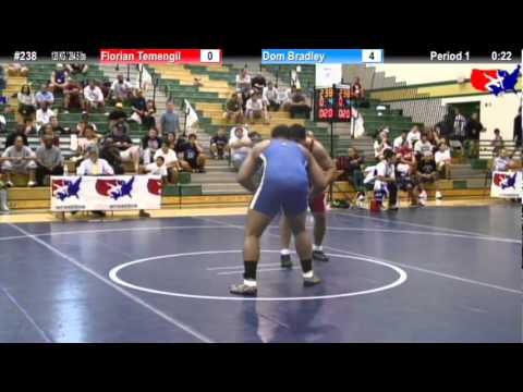 Sunkist Freestyle 120kg RR2 - Dom Bradley vs. Florian Temengil