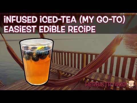 Cannabis Infused Iced Tea: 3 Tips for the Easiest Edible