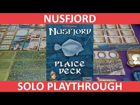 Nusfjord (w/Plaice Deck) | Solo Playthrough | slickerdrips