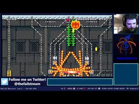 Mario Maker : Lair of the Magma Spider