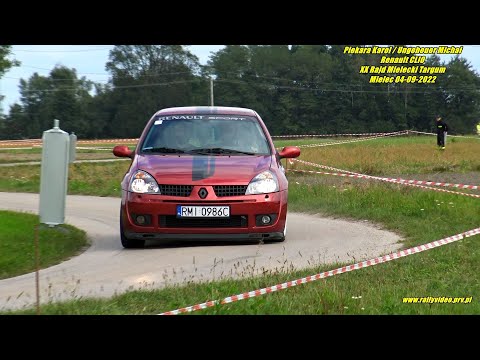 Piekara Karol / Ungeheuer Michał - Renault CLIO - XX Rajd Mielecki TargumMielec 04-09-2022