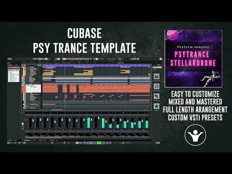 Free Download Stellardrone Project: Psytrance Cubase Template
