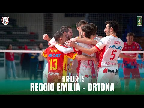 HIGHLIGHTS - 12 ROUND 1 HALF | Reggio Emilia vs Ortona