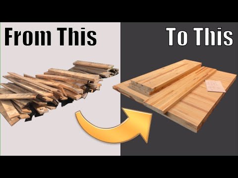 Rough Pallet Wood to Perfect Panels – Here's How I Do It