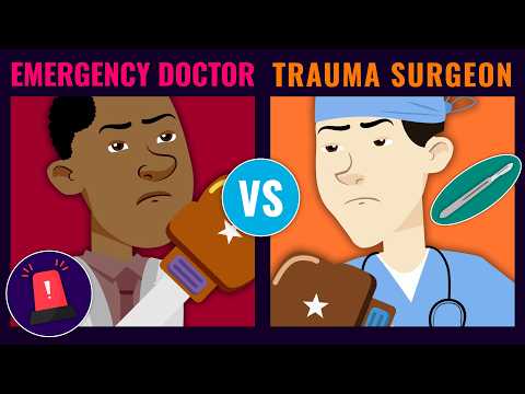 Emergency Medicine Doctor vs Trauma Surgeon 💥 Career Battle