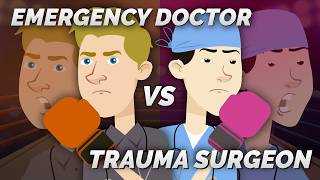 Emergency Doctor vs Trauma Surgeon 🥊 Career Battle