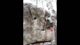 Video thumbnail de L'Ange Naïf (droite), 7a+. Fontainebleau