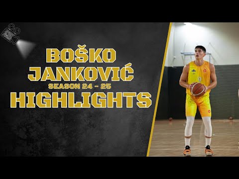 Boško Janković || KK Milenijum & KK Akademik || Season 24 - 25 || Highlights