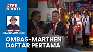 Diusung Golkar & Perindo, Pasangan Yohanis Bassang-Marthen Rante Daftar Pilkada 2024 Toraja Utara