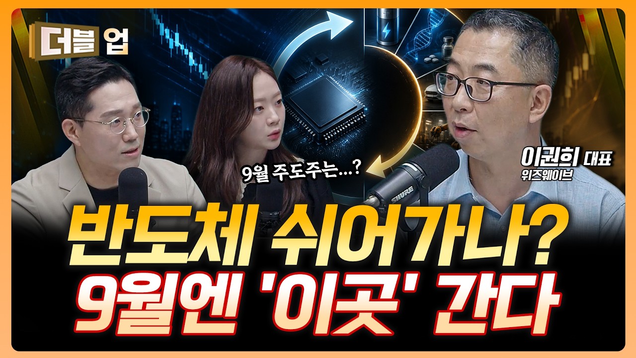 삼전닉스 쉬어가면 그 다음은? 지금은 '순환매'에 집중할 때 | 이권희 위즈웨이브 대표 [더블 업]