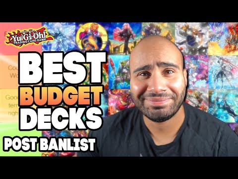 I Ranked The BEST Budget/Rogue Decks In Yu-Gi-Oh POST BANLIST & Burst Protocol!