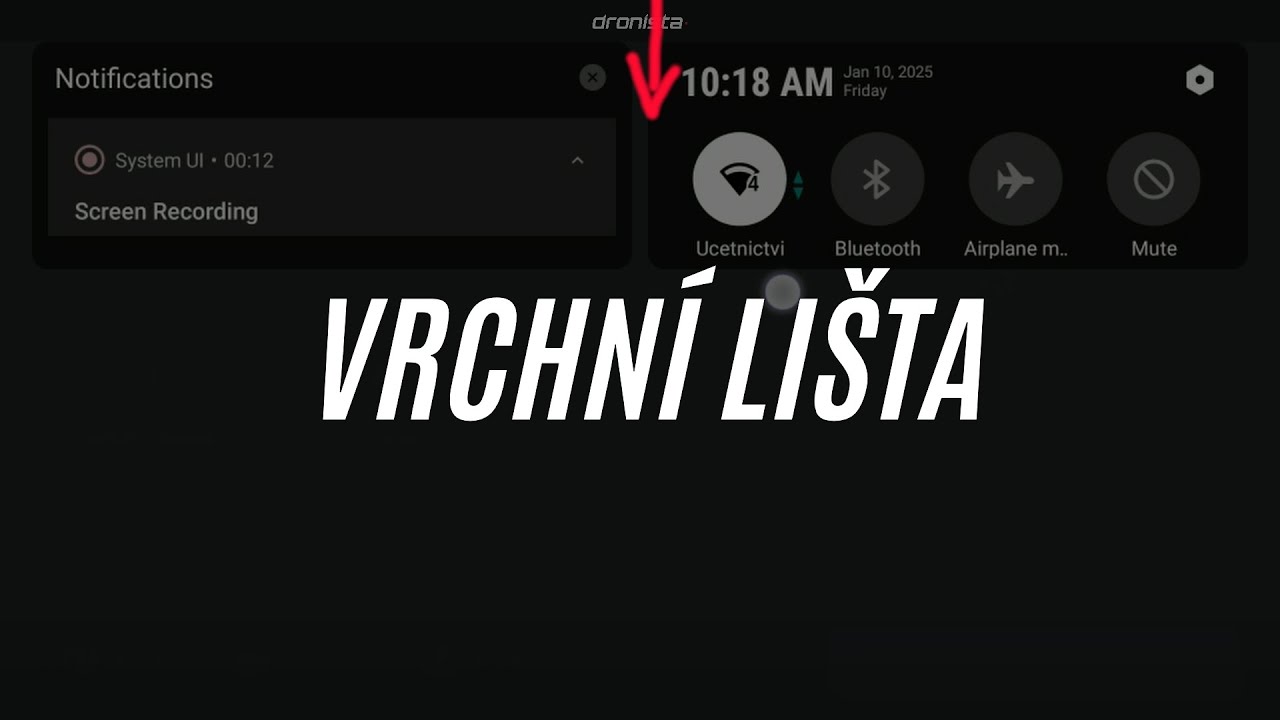 3 VRCHNÍ LIŠTA