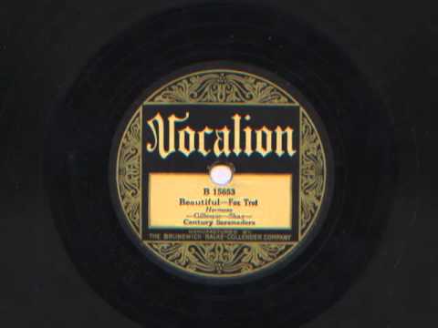 Beautiful by Century Serenaders (Harry Reser Orch), 1928