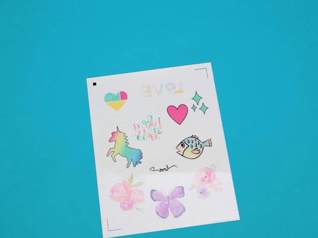 ورق التاتو المؤقت الشفاف - Silhouette Tattoo Paper...