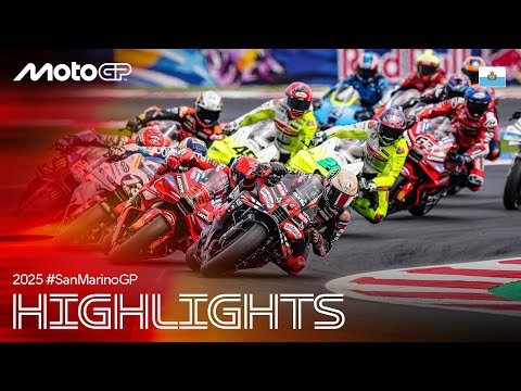 MotoGP HIGHLIGHTS 🏖️ 2025 San Marino GP