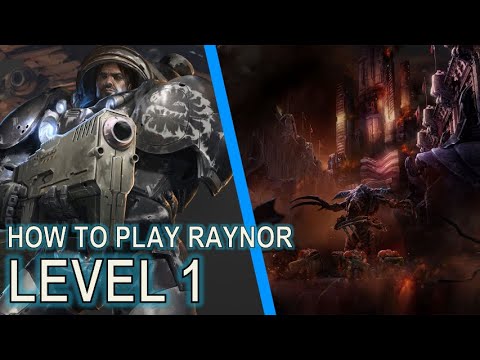 How to play Level 1 Raynor | Starcraft II: Co-Op