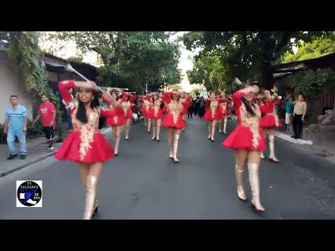 BANDA MUNICIPAL DE COLÓN en Desfile del Correo Lourdes 2026, Colón, La Libertad.