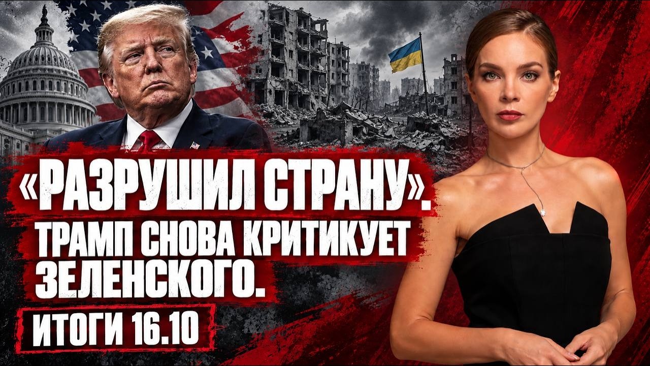 Удары по западной Украине, кто затормозил Starlink, Трамп снова критикует Зеленс