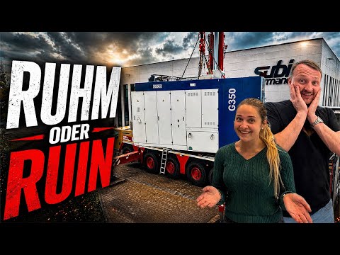 ⚠️ Stress mit Kranfahrer! l Neue Maschine | GROB G350 | Subi-Series 