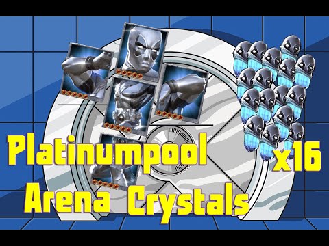 Platinumpool Arena Crystal Opening - Search is one for more pieces!!!