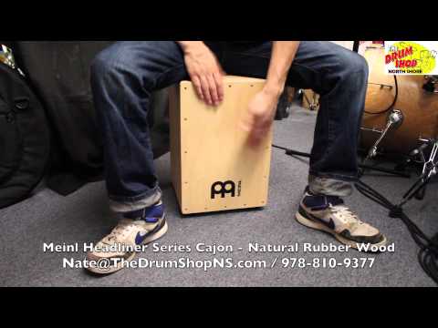 Meinl Headliner Series Cajon - Natural Rubber Wood - The Drum Shop North Shore