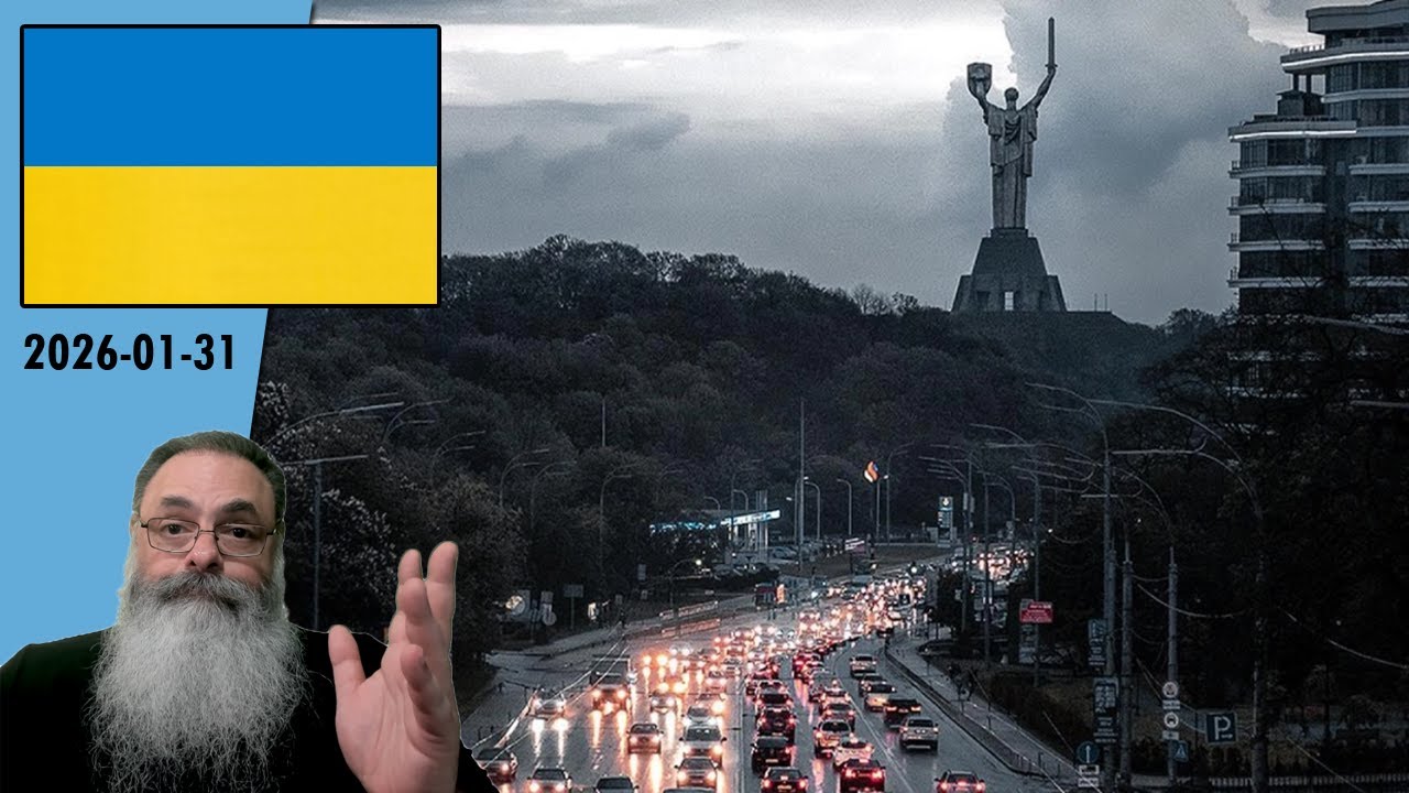 #Ucrânia 2026-01-31: APAGÃO GERAL em TODA UCRÂNIA acontece após CESSAR FOGO em INSTALAÇÕES ELÉTRICAS