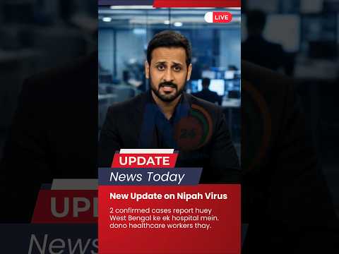 News update aboit Nipah Virus in india. #hyderabad #nipahvirus #news #india #n24india #who