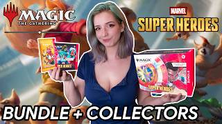Unboxing the MtG Marvel Super Heroes Bundle, Draft Night & Collectors Boosters!