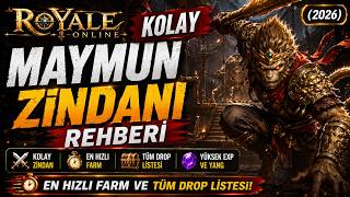 Royale Online Kolay Maymun Zindanı Rehberi KOLAY | En Hızlı Farm ve Tüm Drop Lis