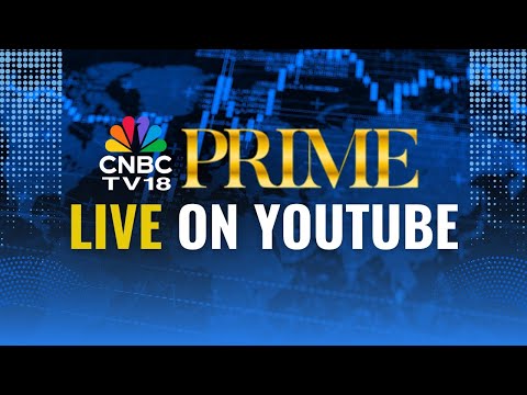 Capture d'écran du flux en direct de la chaîne de télévision gratuite en ligne CNBC TV18 PRIME