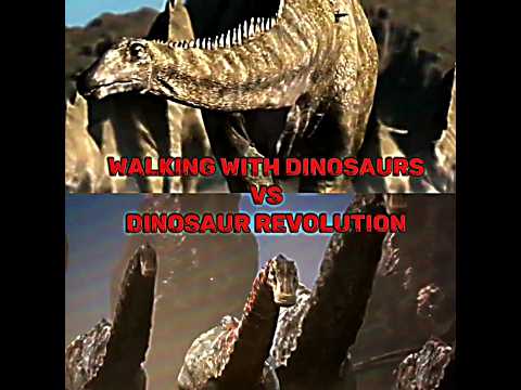 Walking With Dinosaurs vs Dinosaur Revolution #edit #walkingwithdinosaurs