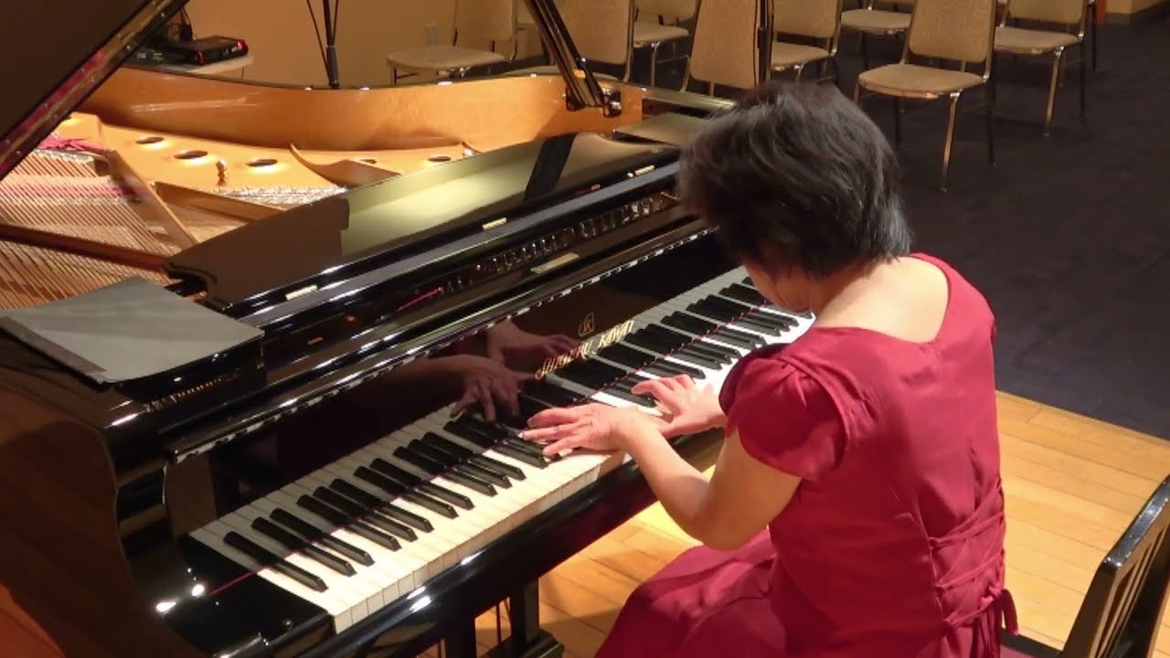 山田　耕筰：スクリャービンに捧ぐる曲 夜の詩曲 pf.川村　早苗:Kawamura, Sanae