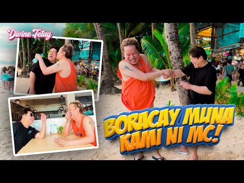 QUICK BAKASYON MUNA KAMI NI DITCHE SA BORACAY! MC MUAH | DIVINE TETAY