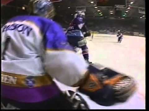 DEL 00-01 F4 München - Mannheim 1-2OT - alle Tore