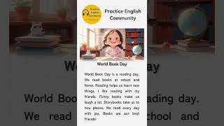 English Listening Practice – World Book Day | Short English Story with Subtitles