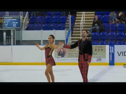 Lilah Fear & Lewis Gibson Free Dance British Championships 25 🥇🥇🏆