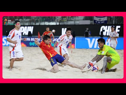 Spain v Chile | Group C | FIFA Beach Soccer World Cup Seychelles 2025™ | Match Highlights