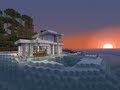 Как построить красивый дом в Minecraft ( Modern house ) 
