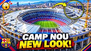 Camp Nou Update: A HUGE Step Forward! Roof & Facade Progress