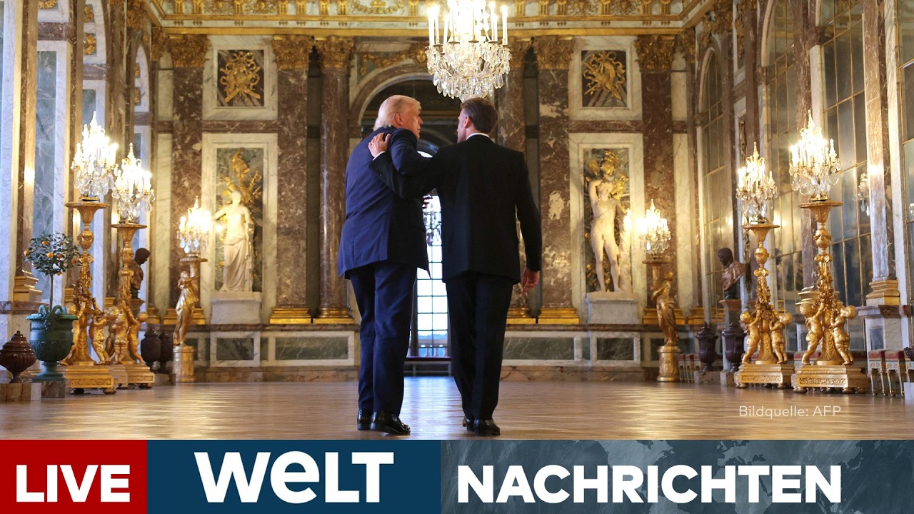 IRAN-DEAL! Trump unterzeichnet Vertrag in Versailles und schickt Drohung an Mullahs hinterher! News