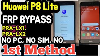 Huawei P8 Lite Frp Bypass| How To Remove Google Account Huawei P8 Lite | Za Mobile Tech