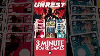 Unrest in under 3 minutes - board game review