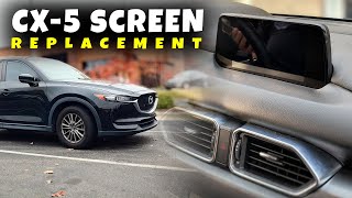 How To replace a Mazda CX-5 screen | No more GHOST touches | 2018