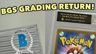 20 Card Beckett Grading Pokemon/One Piece return! (My first bgs return)