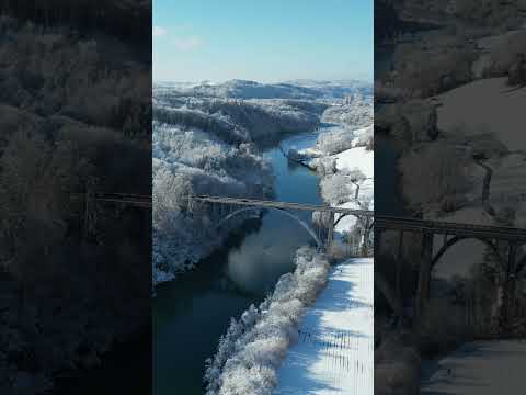 Winter wonderland along the Aare in #bern #switzerland #winterwonderland
