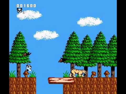 NES Playthrough - Panda Adventure (Unlicensed NES game)